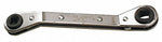 Yellow Jacket 1/4, 3/16, 3/8, 5/16 Box End Wrench, SAE, Chrome, Number of Points: 4 Steel 60616-1 Each
