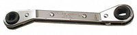 Yellow Jacket 1/4, 3/16, 3/8, 5/16 Box End Wrench, SAE, Chrome, Number of Points: 4 Steel 60616-1 Each