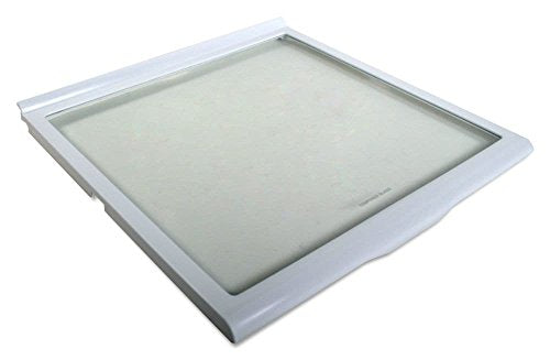 Whirlpool W10141748 Refrigerator Slide-Out Glass Shelf Genuine Original Equipment Manufacturer (OEM) Part for Whirlpool, Kenmore, Inglis