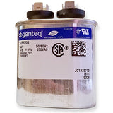 Genteq.. C305L/97F5705 GE Capacitor Oval 5 uf MFD 370 volt 97F5705 (replaces Old GE# Z97F5705, 97F95702, Z97F5702), 5uf 370 Vac(VAC), 5X370 Run Capacitor