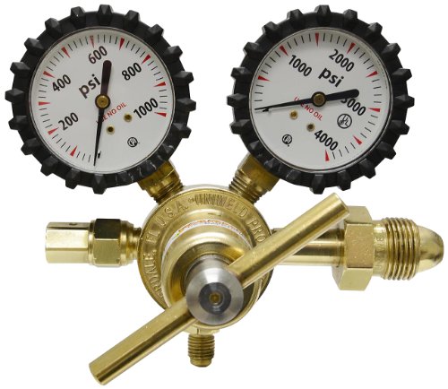 Uniweld RHP800 Nitrogen Regulator with 0-800 psi Delivery Pressure, 2"