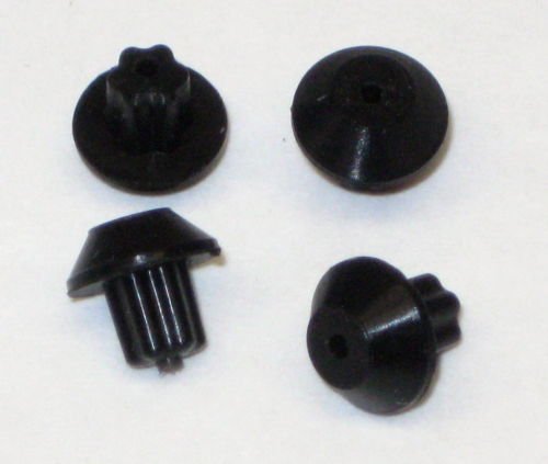 (H&H) New Gas Range Burner Grate Foot, Rubber, Pack of 4 for GE WB2K101, WB02T10461 (1set)