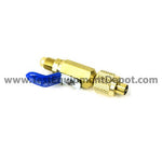 Yellow Jacket 93844 Ball Valve 1/4" Sae Male Fl. X Female Fl.