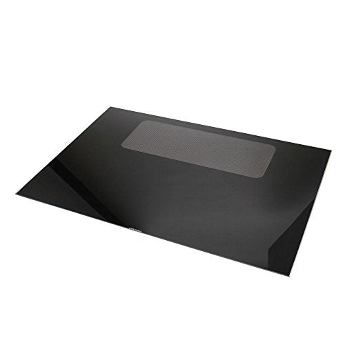 WB36X557 GE Wall Oven Outer Oven Door Glass, Black