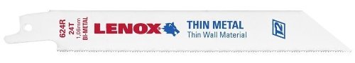 6" X 3/4" X .035" Lenox® Bi-Metal Reciprocating Saw Blade With 24 Teeth Per Inch [Set of 5]