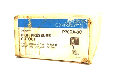NEW JOHNSON CONTROLS P70CA-3C PRESSURE SWITCH P70CA3C