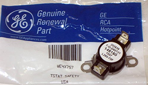 WE4X757 Genuine GE Dryer Thermostat also for Frigidaire 3204267 145160 ;supply_by_supplystuf