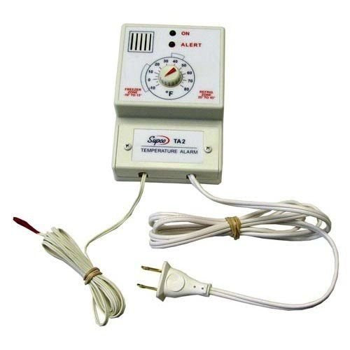 Supco TA2 Single Point Temperature Alarm 120V Fahrenheit