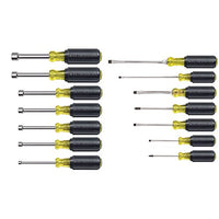 Klein Tools 631M Magnetic Tip Nut Drivers, Klein 85076 7-Piece Screwdriver Set