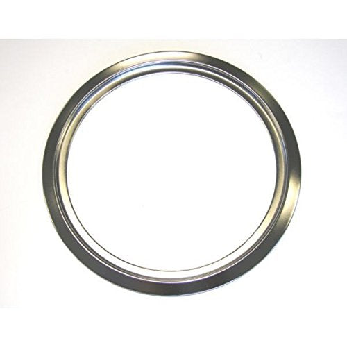 WB31X5014 GE 8 Inch Chrome Trim Ring Genuine OEM WB31X5014 (item_by#mrchgoparts~hee10152131430668