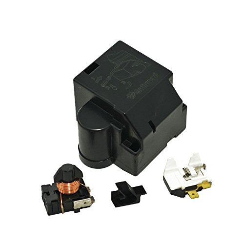 Whirlpool W4387938 Refrigerator Compressor Overload and Start Relay Genuine Original Equipment Manufacturer (OEM) Part for Whirlpool, Roper, Kenmore, Kitchenaid, Estate, Crosley, Amana, Inglis