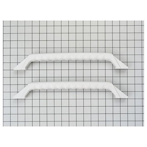 WR12X869 GE Handle - White Genuine OEM WR12X869 (item_by#mrchgoparts~hee117152131450932