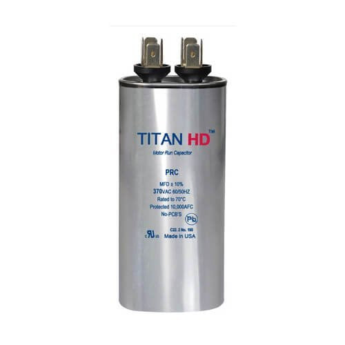 7.5 MFD Round Motor Run Capacitor (440/370V)