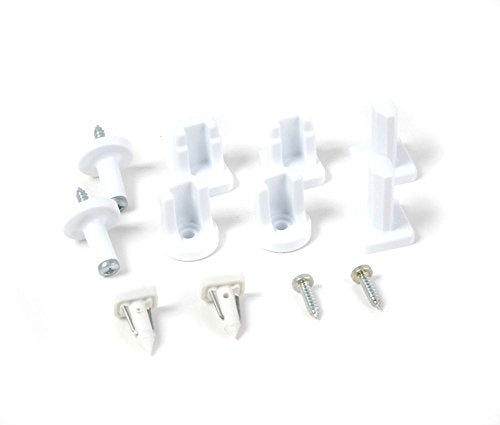 Whirlpool 4388540 Refrigerator Shelf Support Kit Genuine Original Equipment Manufacturer (OEM) Part