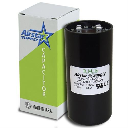 270-324 uF x 220/250 VAC - Packard PTMJ270 Start Capacitor - BMI Replacement # 092A270B250CE7A - Made in the USA