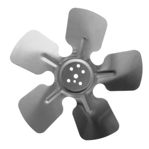 8" Aluminum 5 Blade CW Hubless Fan Blade