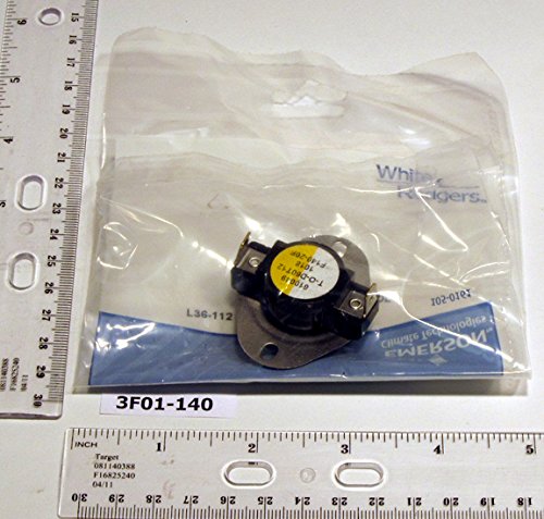 White SNAP DISC FAN CONTROL 140F