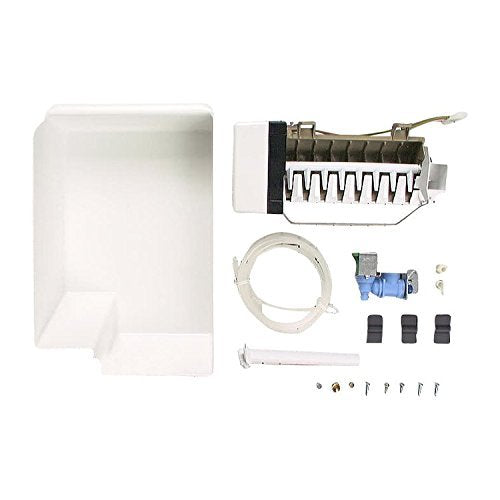 Whirlpool UKI1500AXX Refrigerator Ice Maker Assembly Genuine Original Equipment Manufacturer (OEM) Part for Maytag