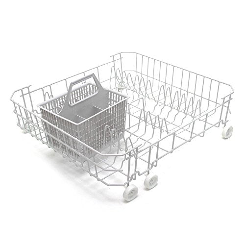 WD28X10324 GE Dishwasher Lower Rack Assembly