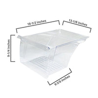 Whirlpool W10854037 Refrigerator Crisper Drawer Genuine Original Equipment Manufacturer (OEM) Part