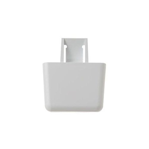 WR2X7975 Refrigerator Door Shelf End Cap, Left or Right, White, Replacement General Electric, Westinghouse, Monogram, Café, Moffat