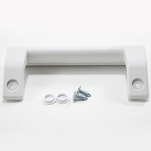 Whirlpool 69168-4 Refrigerator Door Handle (White) Genuine Original Equipment Manufacturer (OEM) Part for Maytag, Magic Chef, Crosley, White