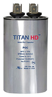 Motor Run Capacitor, 5 MFD, 370V, Oval