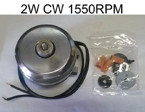WR60X187 REFRIGERATOR CONDENSER FAN MOTOR REPLACEMENT - 2W CW 1550RPM - REPLACES MANY BRAND MOTORS AT MORE AFFORDABLE PRICE Model: