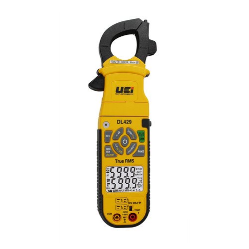 DL429, TRMS Advanced HVAC Clamp Meter w/ Wireless to Smartphone/Tablet