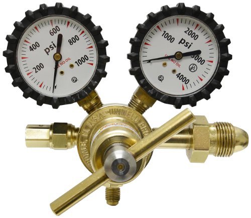 Uniweld RHP800 Nitrogen Regulator with 0-800 PSI Delivery Pressure by Uniweld