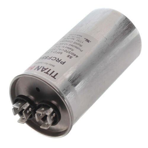 55 MFD Round Motor Run Capacitor (440/370V)