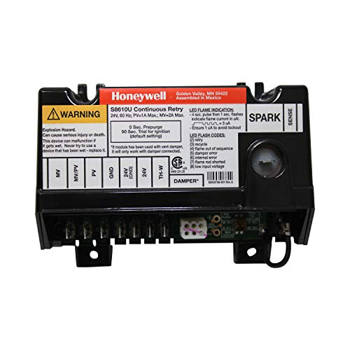 Honeywell S8610U3009 Furnace Intermittent Pilot Control