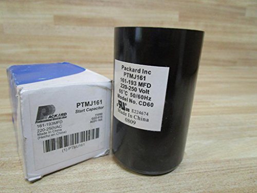 Packard PTMJ161 Packard 220-250V Start Capacitor 161-193 MFD