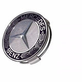 Genuine Mercedes Benz Star with BLACK Laurel Wreath Wheel Insert Cap B66470201