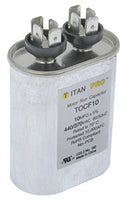 Packard TOCF10 10 MFD 440/370V OVAL Capacitor