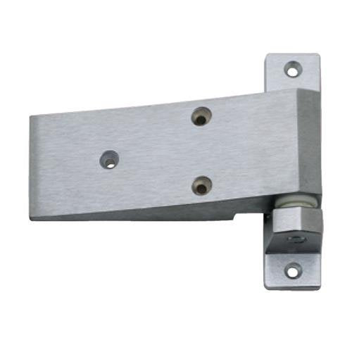 Kason - 11256000004 - Polished Chrome 1256 Flush Self-Closing Hinge with Textured Panel
