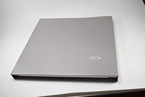 Whirlpool W10274893 Dishwasher Door Outer Panel Genuine Original Equipment Manufacturer (OEM) Part for Whirlpool, Silver