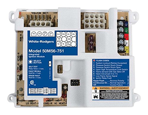 White-Rodgers 50M56U-751 Carrier Single Stage HSI Integrated Furnace Control Kit