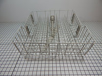 Whirlpool Dishwasher W10779821 Upper Dishrack Assembly W/ wheels + spray arm