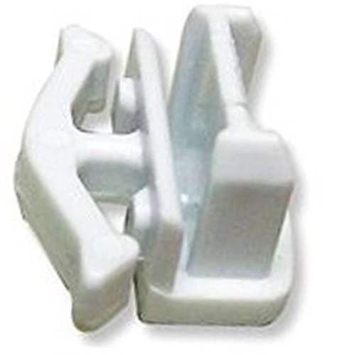 839975 REFRIGERATOR DOOR SHELF END CAP, WHITE Replacement For Inglis, Whirlpool, Kenmore
