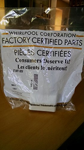 Whirlpool W11039035 Refrigerator Compressor Overload and PTC Start Relay Genuine Original Equipment Manufacturer (OEM) Part