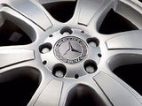 Genuine Mercedes Benz Star with BLACK Laurel Wreath Wheel Insert Cap B66470201