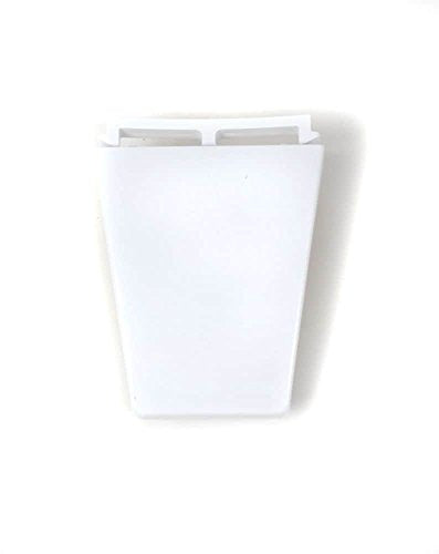 Whirlpool W1110713 Refrigerator Trim Retainer End Cap Genuine Original Equipment Manufacturer (OEM) Part for Whirlpool & Roper