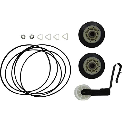 4392065 OEM FACTORY ORIGINAL Kenmore Sears Kirkland Roper Dryer Kit with Belt 341241, Idler 691366, Rollers 349241t