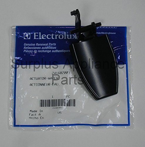 (Ship from USA) Frigidaire Refrigerator Black Water Dispenser Actuator 241682003 NEW OEM /ITEM NO#8Y-IFW81854202080