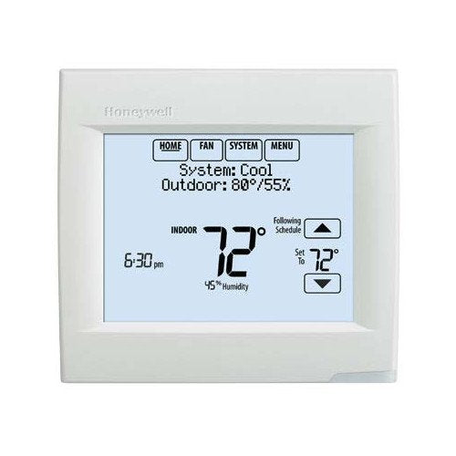 Honeywell TH8320R1003 Honeywell VisionPro Heat/Cool Digital Thermostat, White by Honeywell