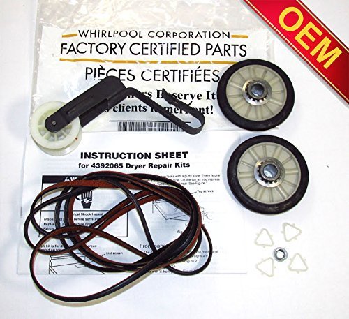 4392065 AP3131942 279435 279436 279708 279709 279860 279948 587636 80046 8106 8237 8238 AH373087 DE702K EA373087 PS373087 OEM WHIRLPOOL KENMORE Dryer Repair Kit