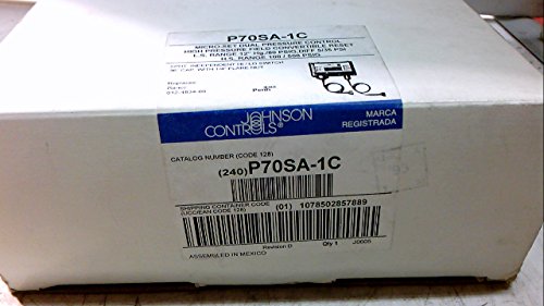 Johnson Controls P70SA-1C Dual Pressure Control, 2 SPDT