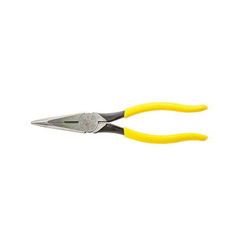 Linemans Pliers, Needle Nose Side Cutters, 8-Inch Alligator Pliers with Extended Handle Klein Tools D203-8