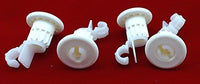 Rack Roller Kit 4 Pack for General Electric, AP4980629, PS3486910, WD12X10327 by ERP